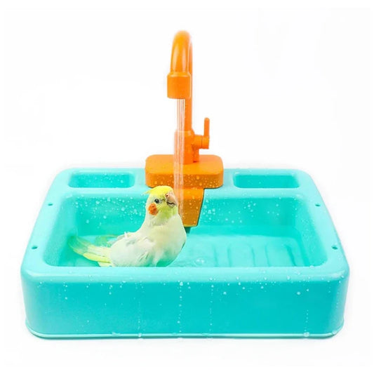 1PC Parrot Shower Pet Bird Bath Cage Basin - ProPawPet.com