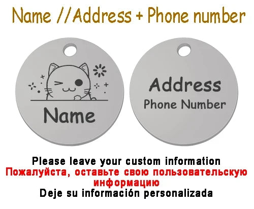Personalized Pet Cat Dog Name Collar - ProPawPet.com