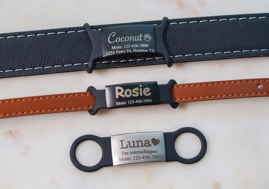 Silent Slide-On Dog Cat Collar Tag - ProPawPet.com