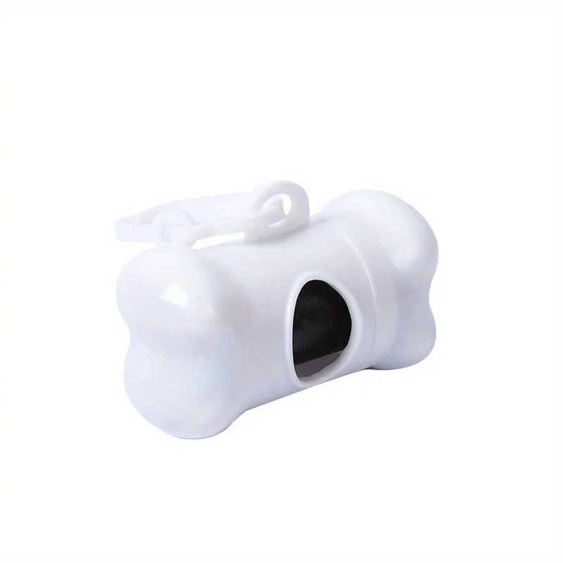 Colorful Bone-shaped Dog Poop Bag Dispensers, Portable