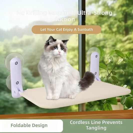 Cat Window Hammock with Strong Suction Cups - ProPawPet.com