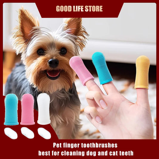 3/1pcs Pet Finger Toothbrush Pet Products - ProPawPet.com