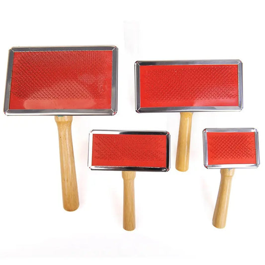 Wood Wool Carding Comb Shedding Tool Pet Cleaning Spinning Needle