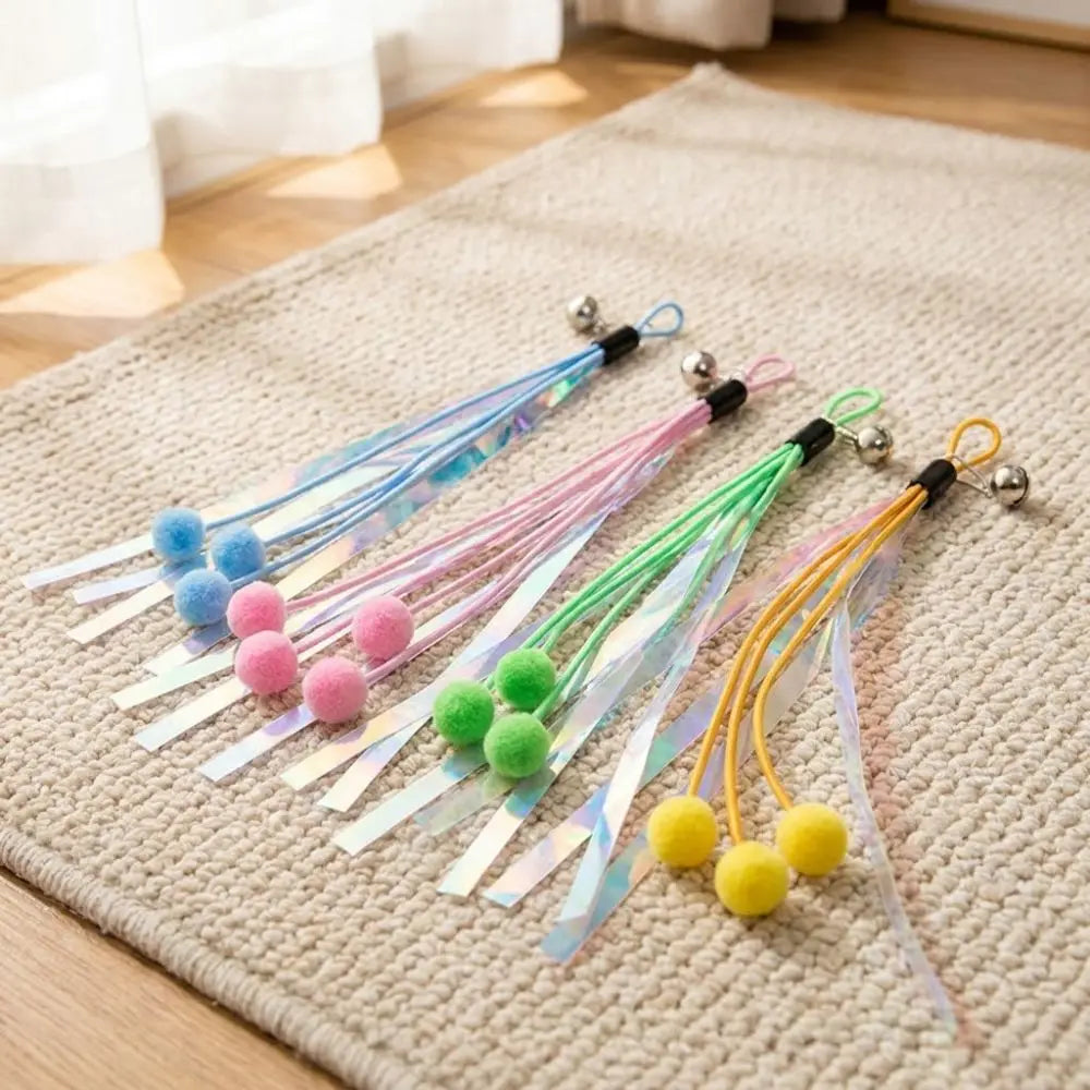 Colorful Tassels Cat Teaser Refills Soft - ProPawPet.com