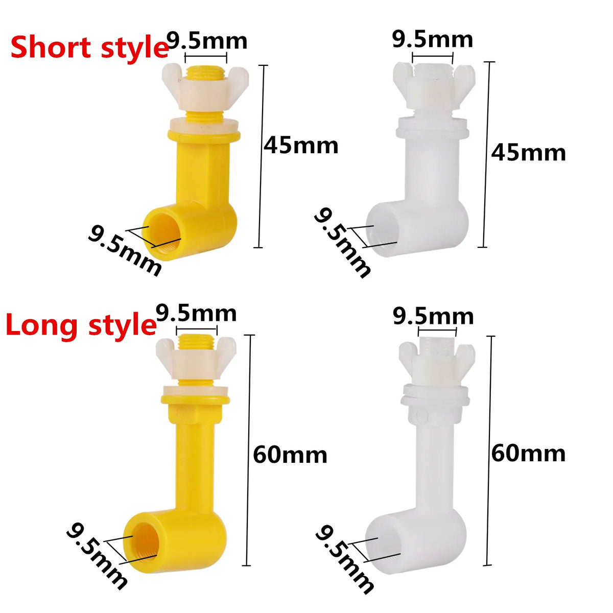 10Set New Chicken Waterer Nipples Drinkers - ProPawPet.com