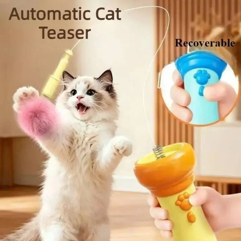 Electric Cat Teaser Catapult Retrievable - ProPawPet.com