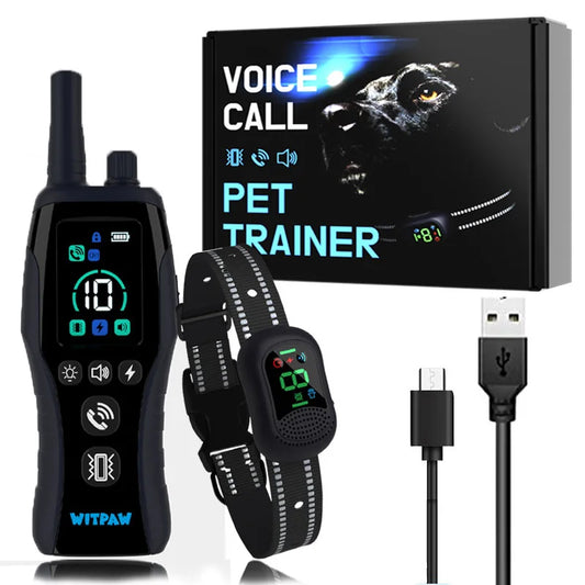 4900ft Dog Remote Training Collar With Voice - ProPawPet.com