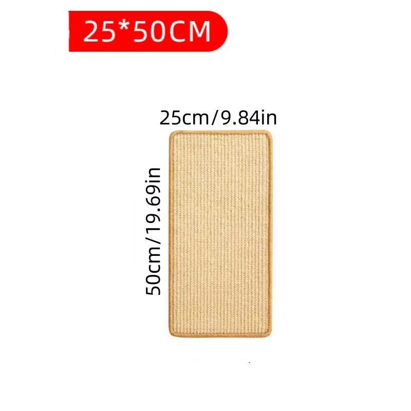 Cat Scratcher Sisal Hemp Scratching Board Wall Pad – Cat Supplies