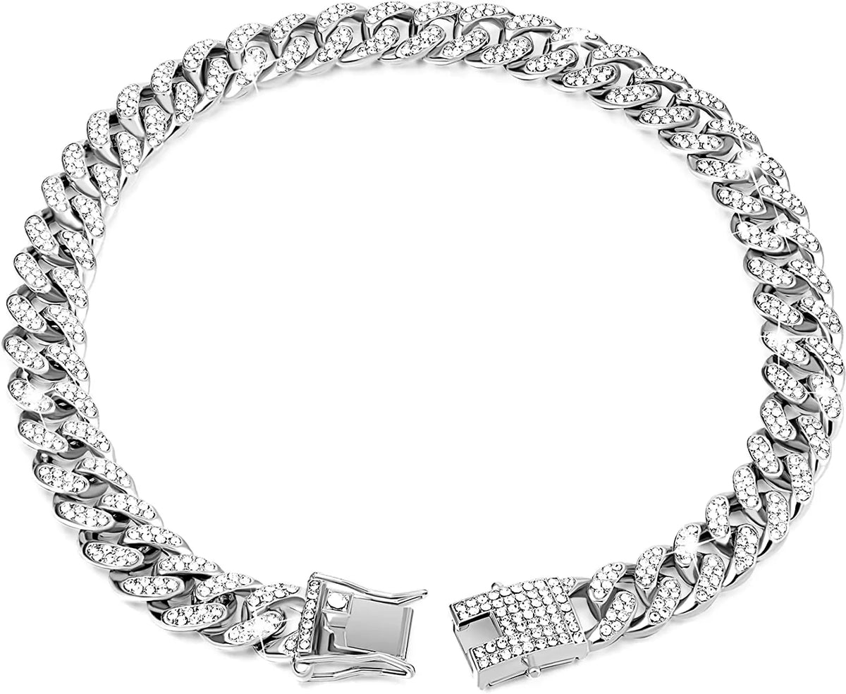 Luxury Cuban Link Cat Necklace Gold Chain - ProPawPet.com