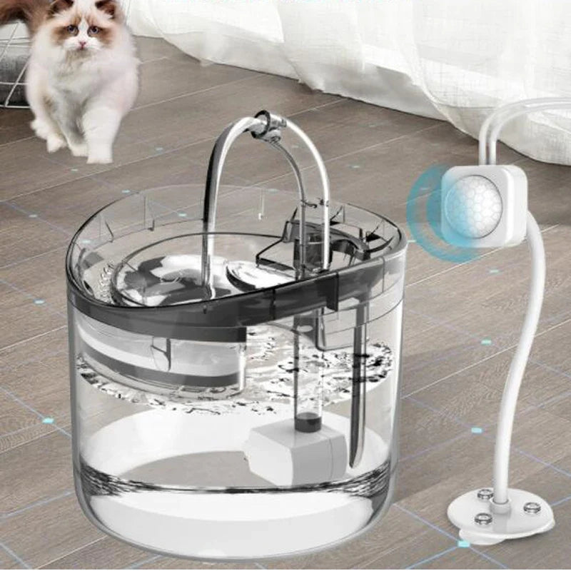 Automatic Cat Dog Water 2L Fountain With - ProPawPet.com