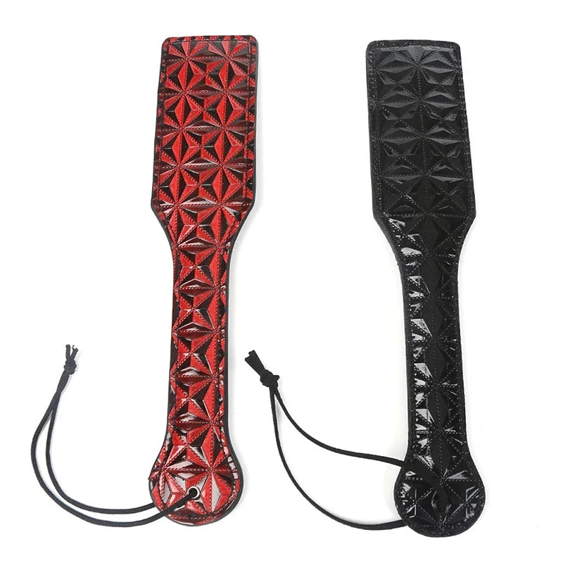 Diamond Pattern Flog Spank Paddle Horse Whip - ProPawPet.com