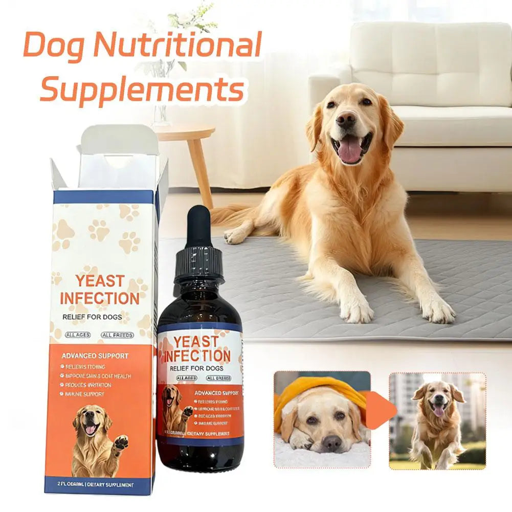 Dog Yeast Infection Relief Liquid Drops - ProPawPet.com