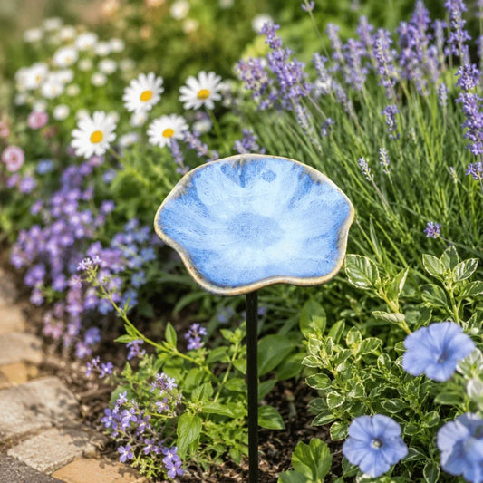 Ceramic Bee Butterfly Water Feeder Watering - ProPawPet.com