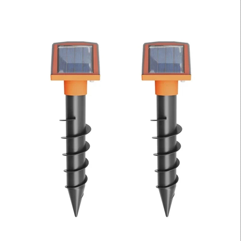 Outdoor Solar Panel Animal Repeller Six Different Sound Wave – 3 Colors