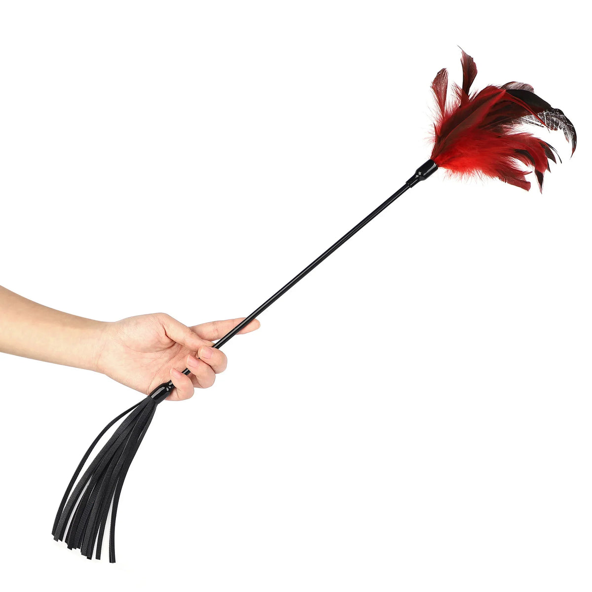 64cm Feather Horse Whip,PU Leather tassel - ProPawPet.com