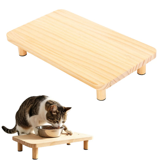 Elevated Cat Food Bowl Platform for - ProPawPet.com