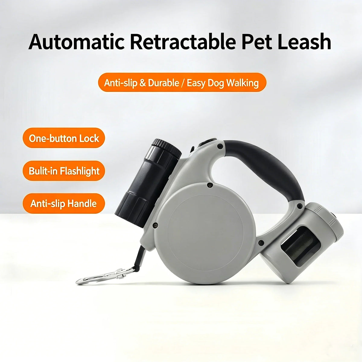 Pet Leash, Nylon Retractable Dog Lead – 7 Colors
