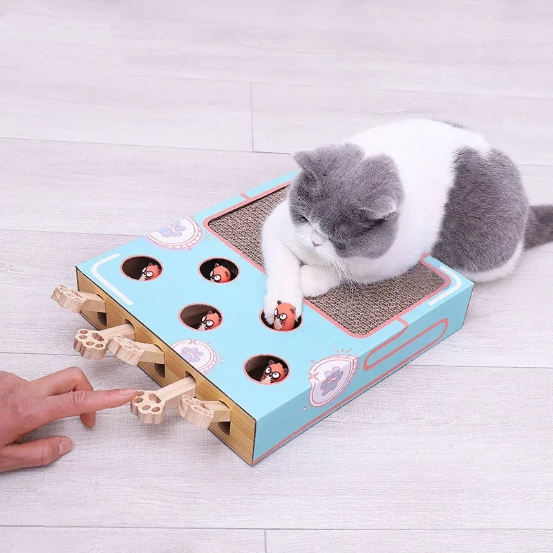 Interactive Whack-a-Mole Cat Toy - ProPawPet.com