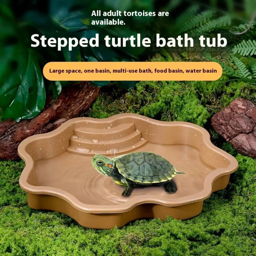 Turtle Bathing Pool, Reptile Feeding Dish - ProPawPet.com