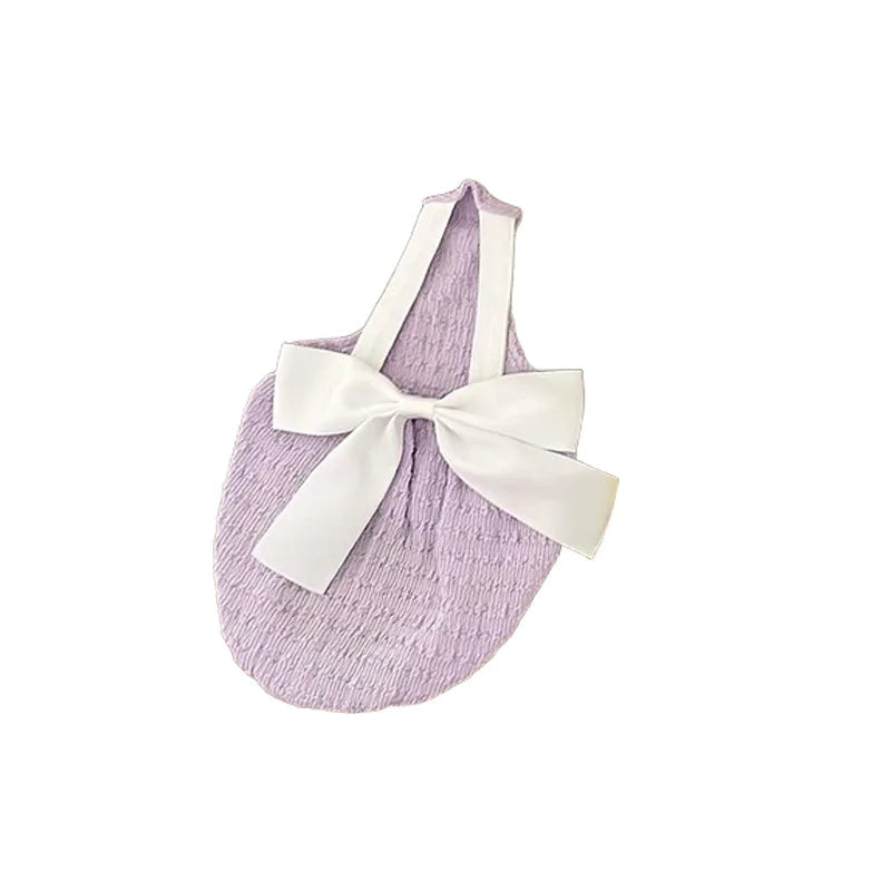 Pet Clotes Purple Vest with Big Dog Bow for - ProPawPet.com