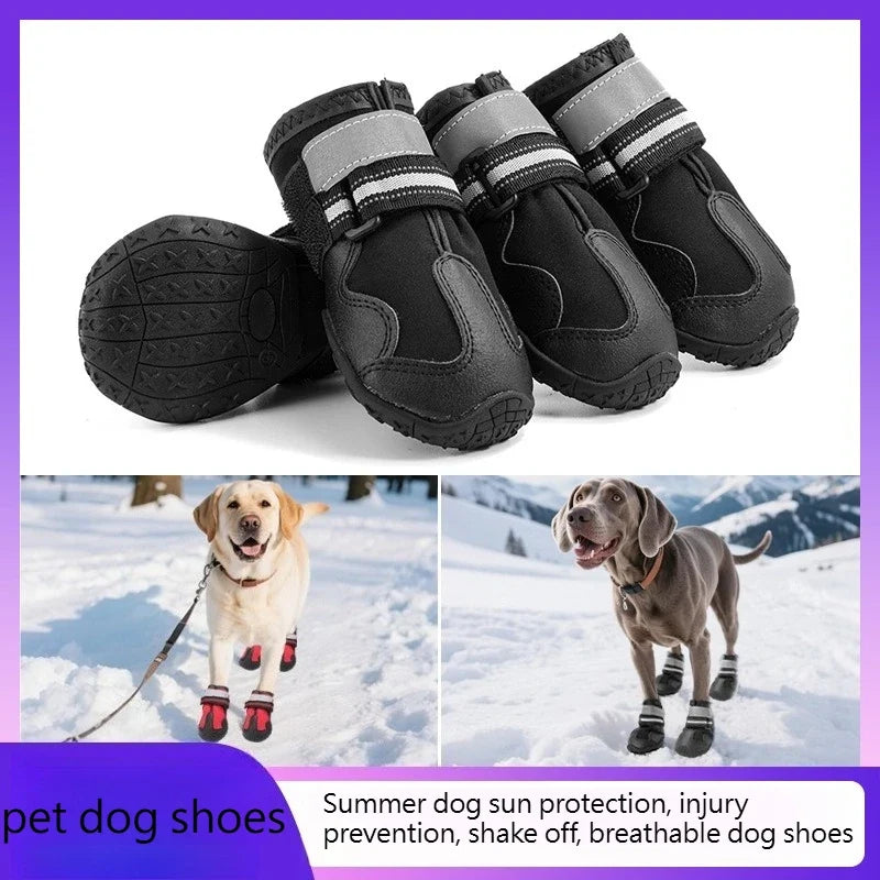 4pcs/set Waterproof Pet Dog Shoes for Summer - ProPawPet.com