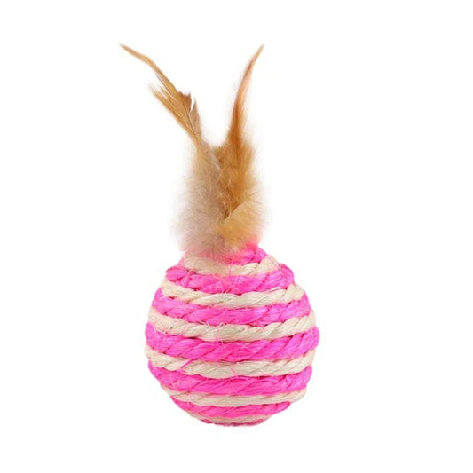 Sisal Cat Toy Scratching Ball Training - ProPawPet.com