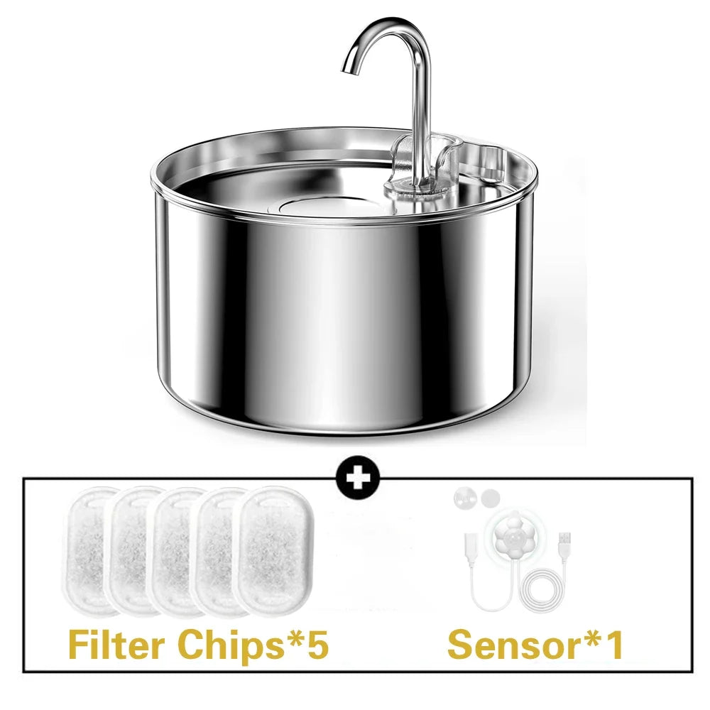 ZYFeeder 2.2L Automatic Cat Water Fountain - ProPawPet.com