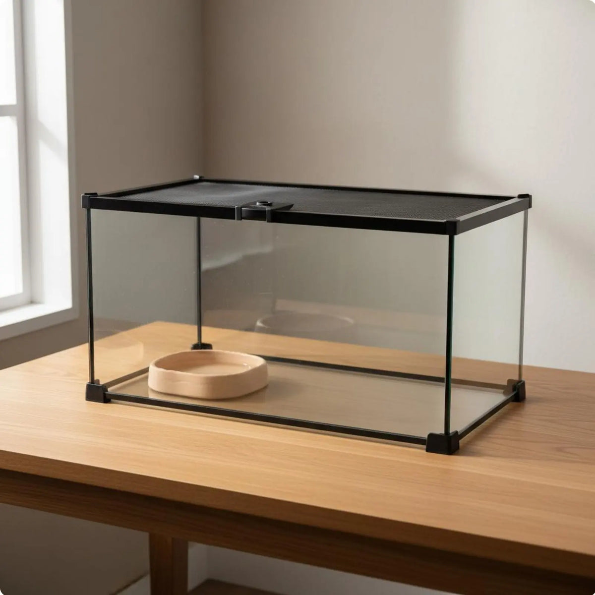 Glass Amphibian Terrarium – 8 Colors