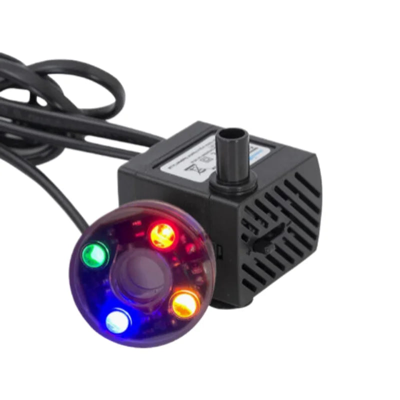3W 5W LED Light Fountain Pump Fish Tank - ProPawPet.com