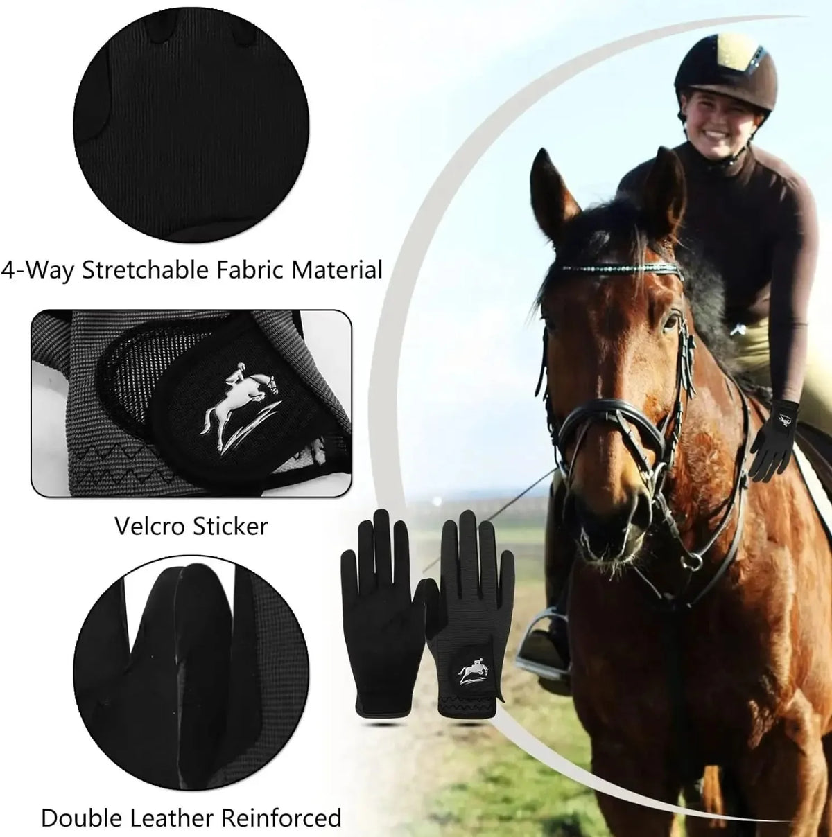 Lightweight Breathable Mesh Equestrian - ProPawPet.com