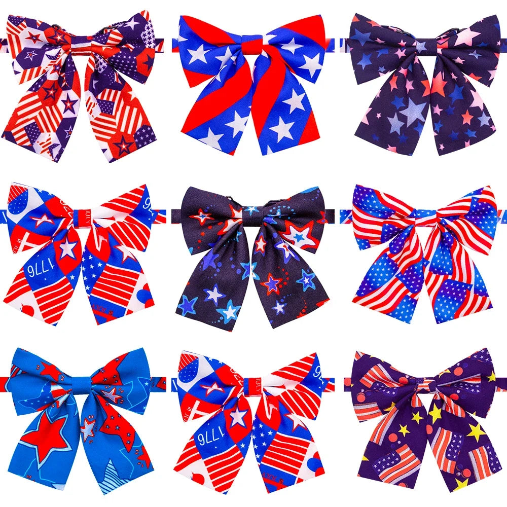 30/60PCS Adjustable Party Dog Bow Ties Pet - ProPawPet.com