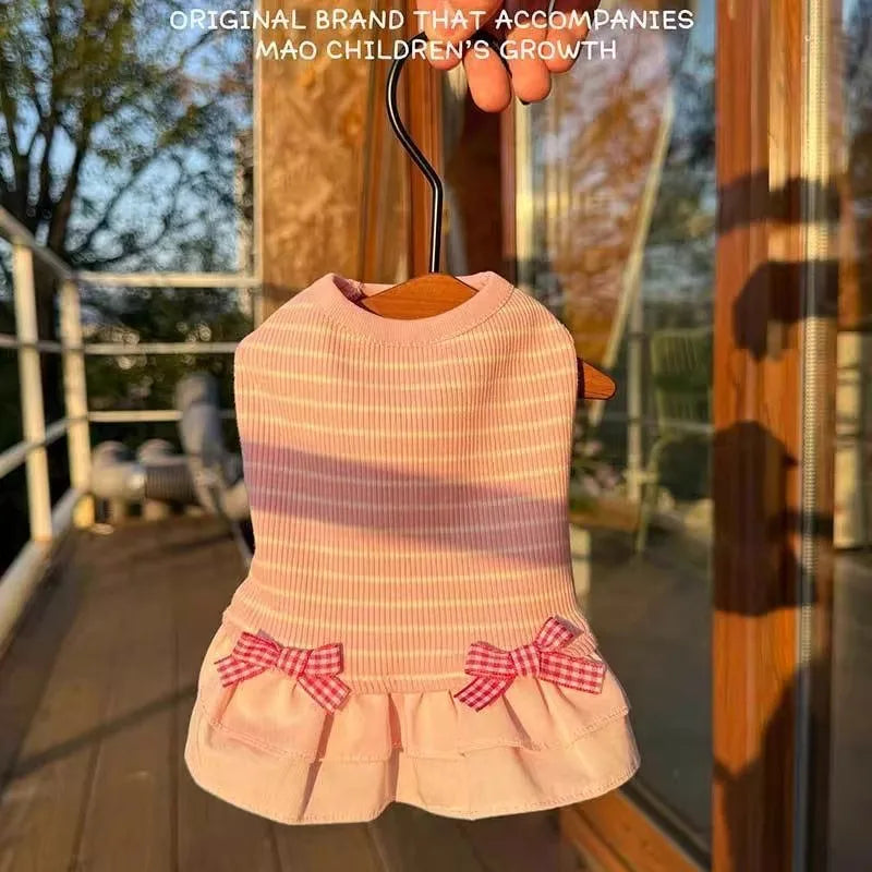 New Summer Cute Striped Pet Clothes for Dogs - ProPawPet.com