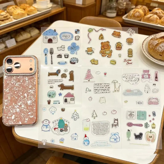 3D Jelly Stickers Animals Bear Rabbit Ins - ProPawPet.com