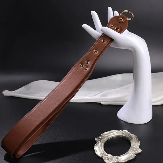 Wooden Handle PU Leather Riding Crop - ProPawPet.com