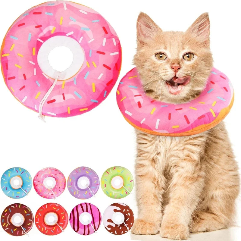 Cat Collar Soft Cute Donut Adjustable After - ProPawPet.com