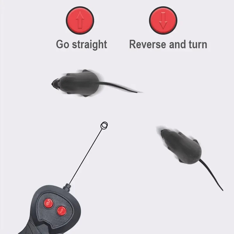 Robot Mouse Rat Funny Cat Toy with Remote - ProPawPet.com