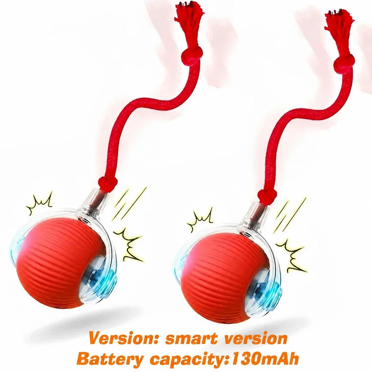 Rechargeable Dog Interactive Ball – 5 Colors