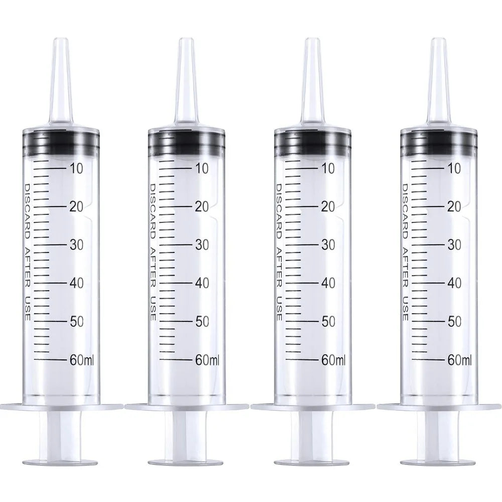 4 Pack 20ml 60ml Large Capacity Syringe - ProPawPet.com
