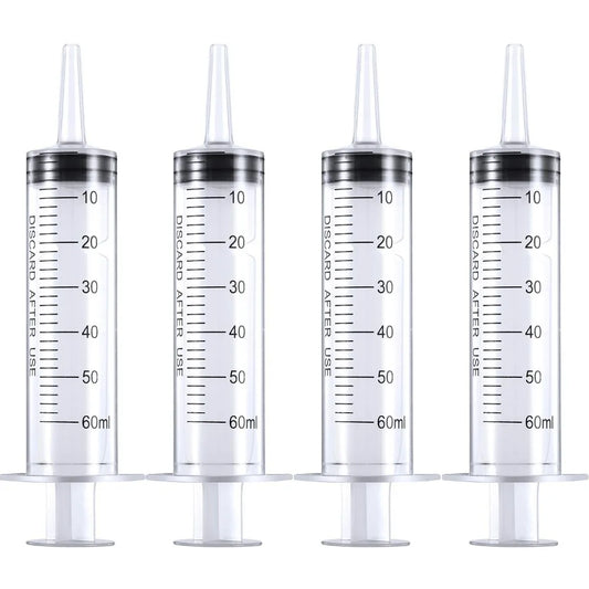 4 Pack 20ml 60ml Large Capacity Syringe - ProPawPet.com