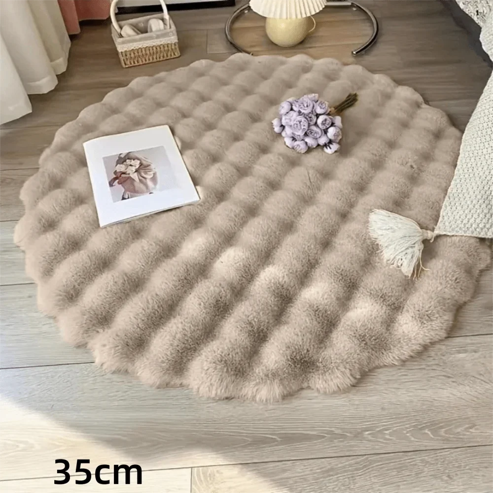 Round Cat Pad Non-slip Bottom Insulation Feature Pet