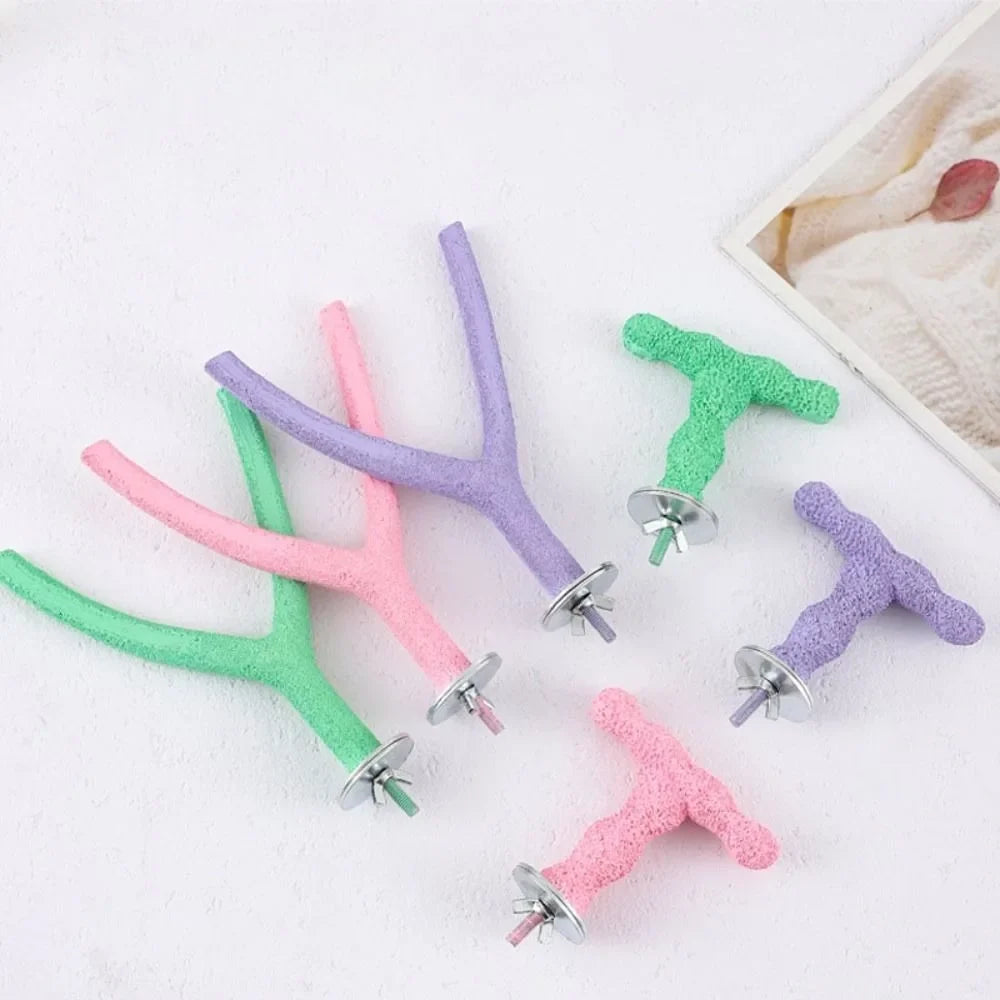 Y/T Shaped Bird Standing Perches Stick Resin - ProPawPet.com