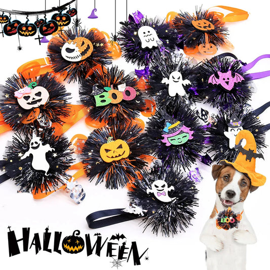 5/10PCS Lace Dog Bow Ties For Halloween - ProPawPet.com