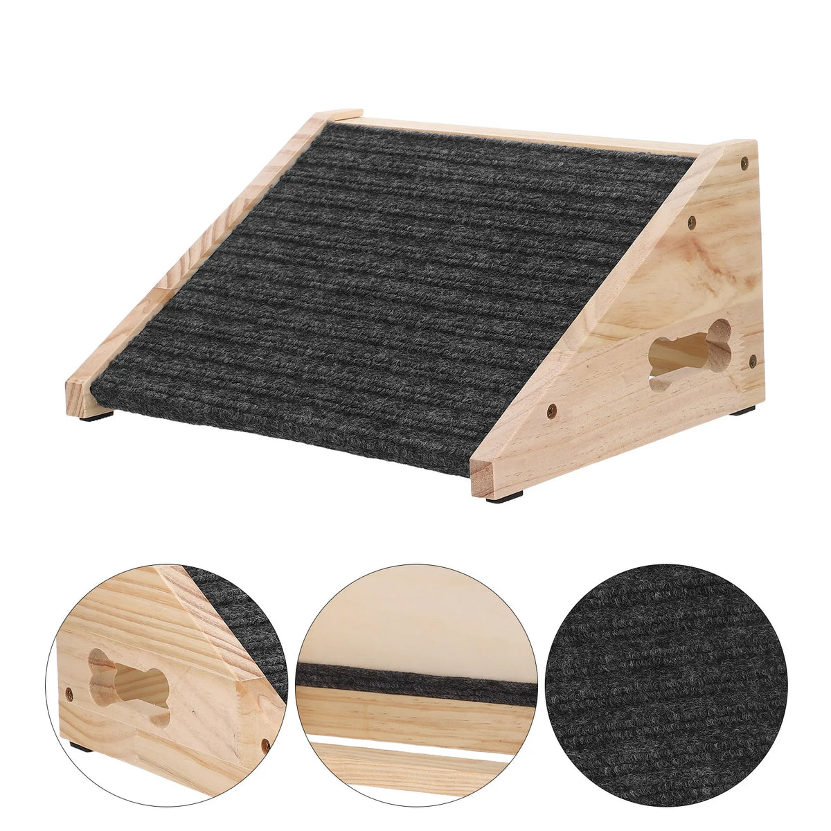 Wooden Pet Ramp for Furniture Dog Stairs for - ProPawPet.com