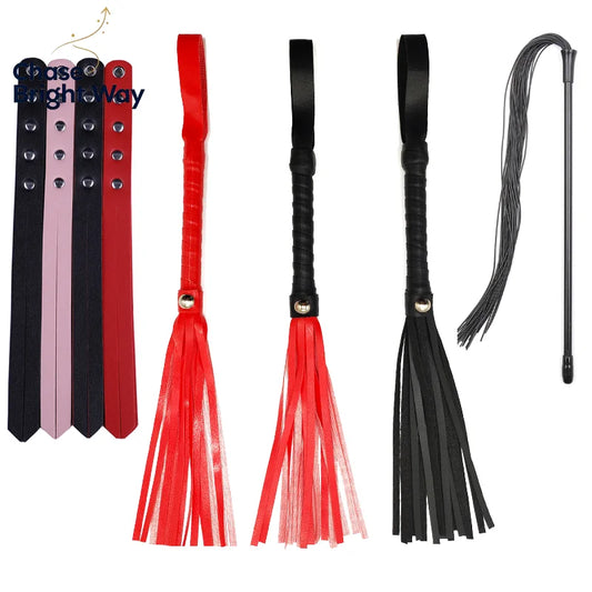 PU Leather Paddle Slapper Whip For Horse - ProPawPet.com