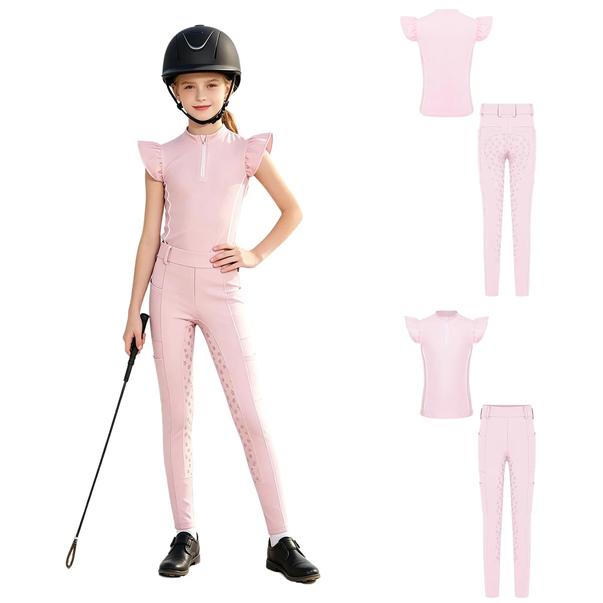 Girls Equestrian Costume Horse Riding - ProPawPet.com