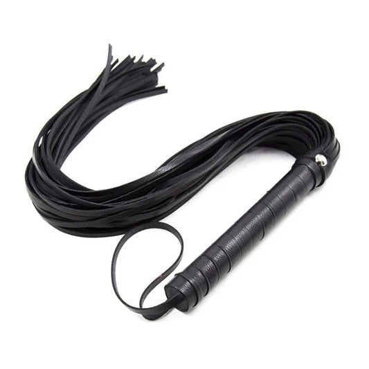 40CM/2M Genuine Leather Tassel Horse Whip - ProPawPet.com