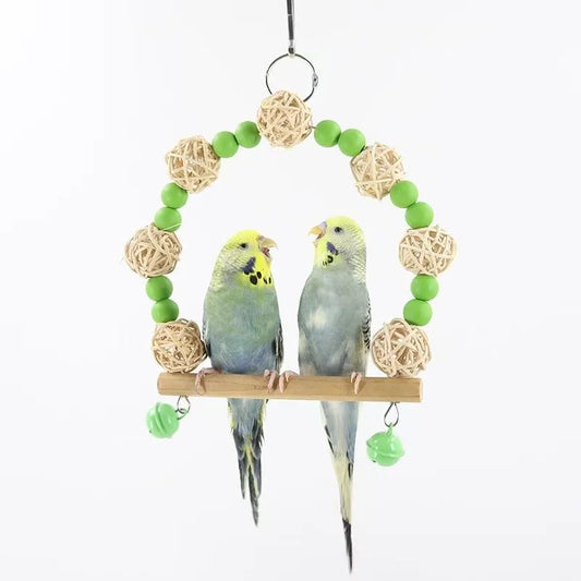 Bird Toy Swing Parrot Toy Swing Supplies - ProPawPet.com