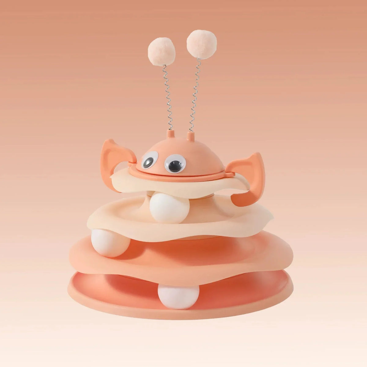 Popular Turntable Toys Cat Little Bee Tumbler Teasing Artifact – 12 Colors