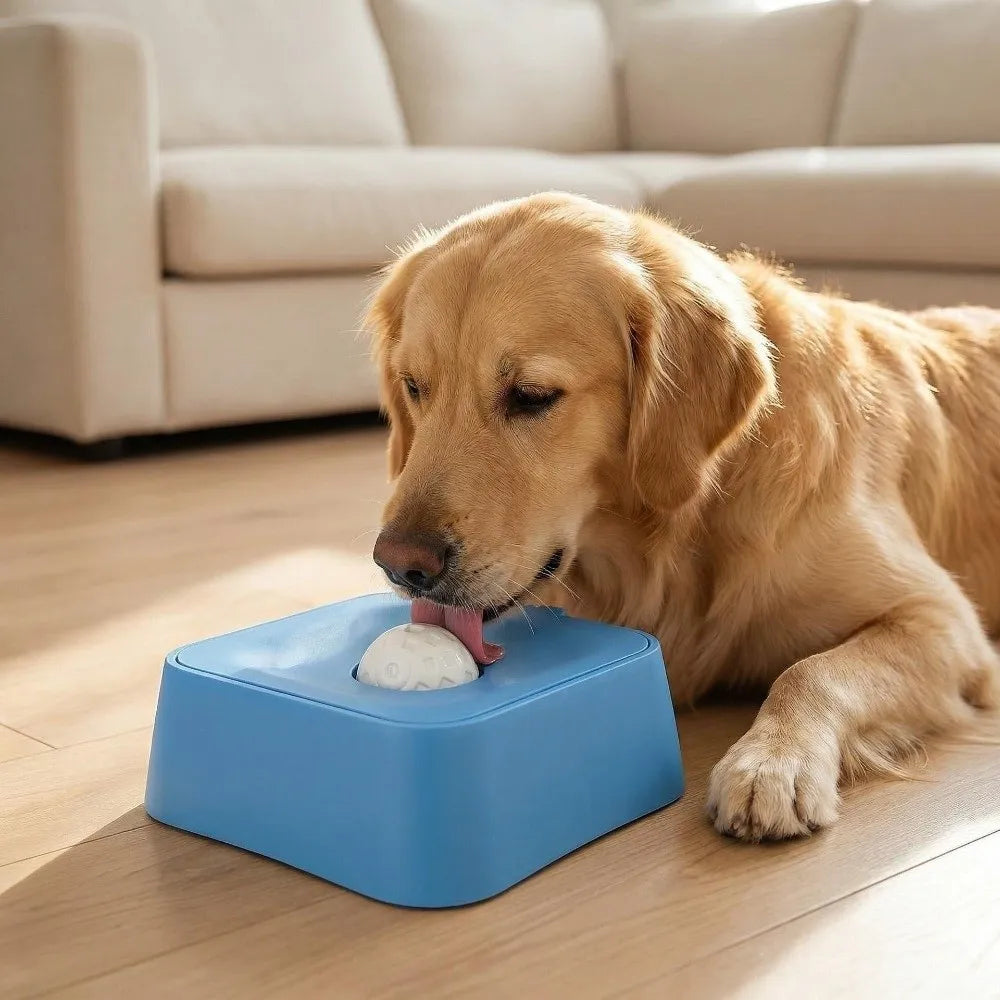PP Material Dog Lick Bowl with Rolling Ball - ProPawPet.com