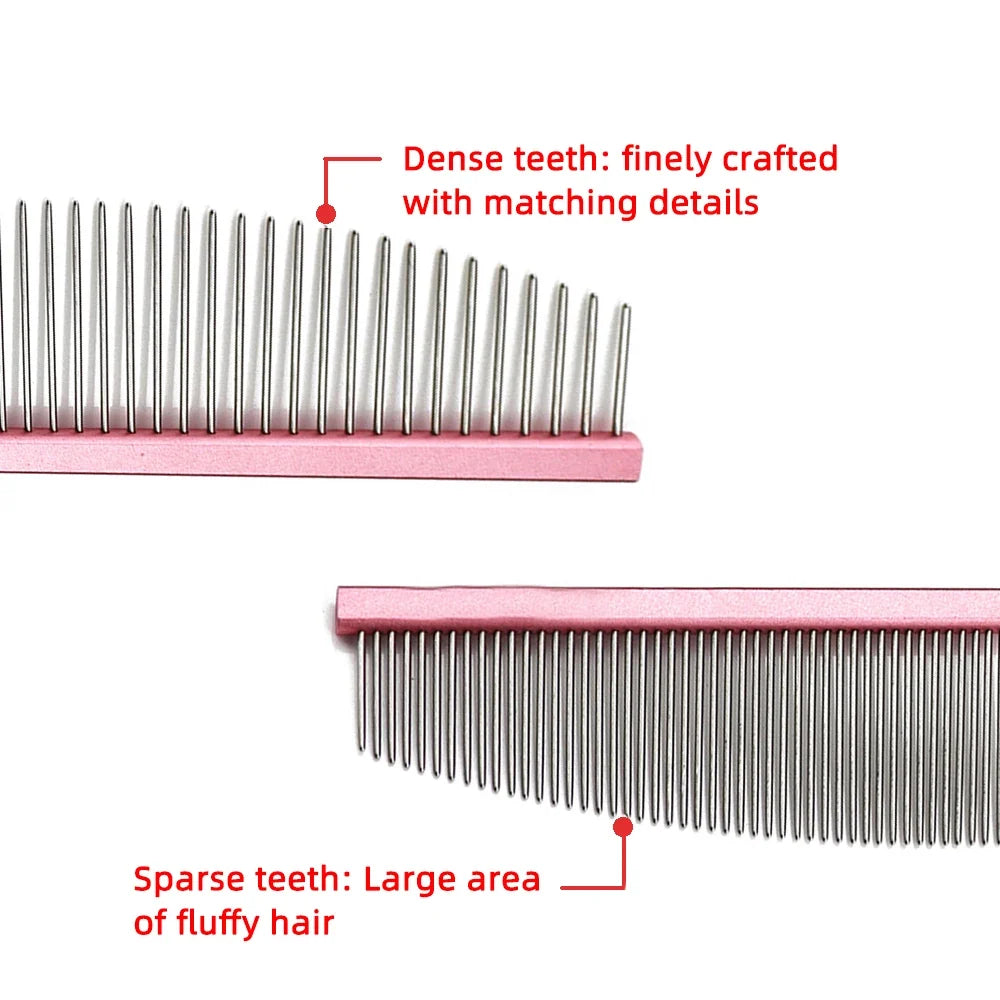 Pet Grooming Comb Aluminum Handle Brush for - ProPawPet.com